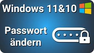 Windows 11 & 10 Passwort ändern, Kennwort zurückstzen