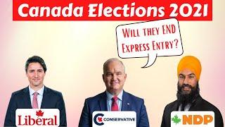 Effect of Elections on Canadian Immigration | Canada Elections 2021