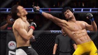 EA UFC 2 BRUCE LEE KNOCKOUT COMPILATION!!