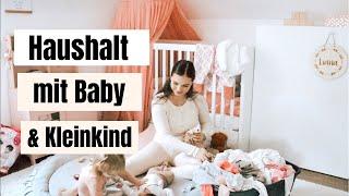 Haushalt mit Baby&Kleinkind|Babywäsche richtig falten|LIFEOFBINII