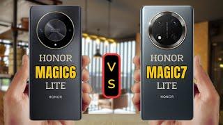 Honor Magic 6 Lite vs Honor Magic 7 Lite