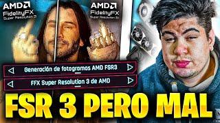 FSR 3 llega POR FIN a Cyberpunk 2077 pero MOD FSR 3.1 es MEJOR - Noticias PC