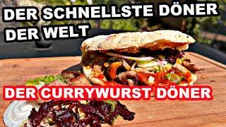 Currywurst Döner der schnellste Döner der Welt | The BBQ BEAR