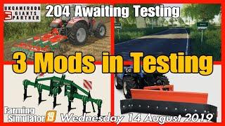 Mods in Testing fs19 Giants mods in testing list #fs19modsreview