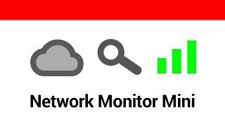 Network Monitor Mini: Live Network Speed Meter [Android App Demo]