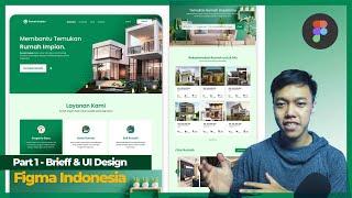 PART #1 Membuat Website Company Profile Perusahaan Property || Brieff & UI DESIGN dengan FIGMA