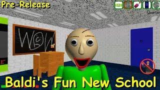 ENDING | Baldi's Fun New School Pre-Release (Baldi's basic custom map)