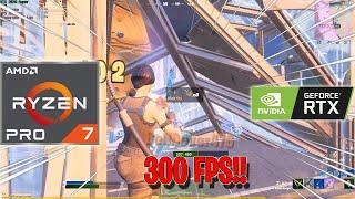 Fortnite RTX 2070 super Benchmark Ryzen 7 3700x