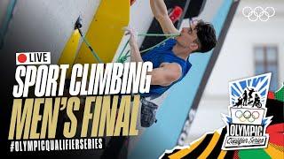  LIVE Sport Climbing: Men's Boulder & Lead Finals! | #OlympicQualifierSeries