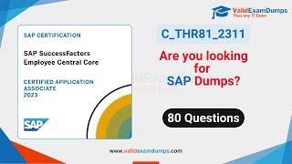 SAP C_THR81_2311 Q&A: Master the Exam with Ultimate Study Plans and Latest Question Answers