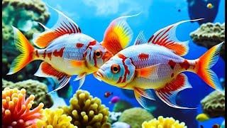 The Colors of the Ocean 8K ULTRA HD - The Best 8K Sea Animals for Relaxation & Calming Music