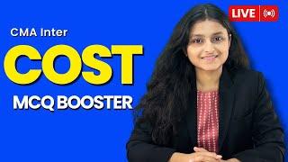 Cost Accounting MCQ Booster | CMA Inter | June 2024 | Palak Sharma