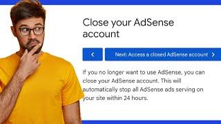 HOW TO CLOSE ADSENSE ACCOUNT HOW TO DELETE ADSENSE ACCOUNT DISABLE GOOGLE ADSENSE ACCOUNT