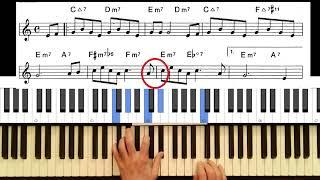 Easy Jazz Piano College | Beginners Only !  THAT'S ALL