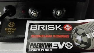 Brisk Premium Evo vs Brisk Silver - Comparison spark TEST Sparks PL