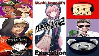 YouTubers React to Chiaki Nanami's Execution | SDR2