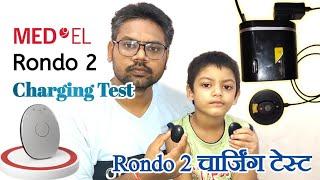 MED-EL RONDO 2 Charging Test || Cochlear Implant Audio Processor ||