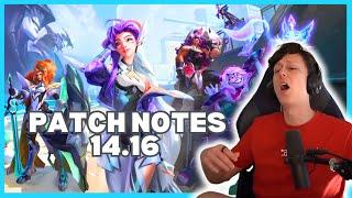 Die Patch Notes 14.16 sind raus