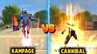 NEW CANNIBAL LOOK CHANGER VS RAMPAGE LOOK CHANGER ABILITY TEST - BEST LOOK CHANGER - FREE FIRE