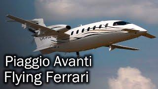 Piaggio Avanti - stylish Italian business turboprop aircraft