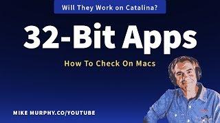 Macs: How To Check for 32-Bit Apps