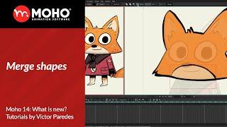 Moho 14 Tutorials: Merge shapes