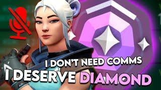 This NO COMMS SILVER Says They Deserve DIAMOND... So We Made Them Prove It