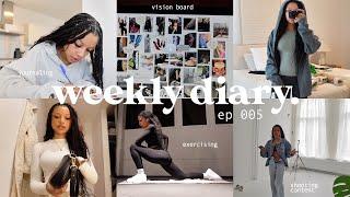 getting my ish together, beauty maintenance, dinners, shooting & recording content. — weekly diary