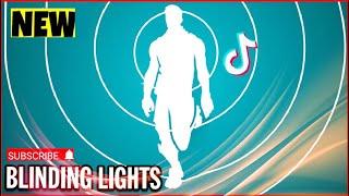 *NUEVO* FORTNITE BAILE BLINDING LIGHTS | The Weekend BLINDING LIGHTS EMOTE (TikTok Dance)