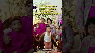 Aksi cucu Presiden Joko Widodo Panembahan Al Nahyan Nasution Curi Perhatian  #shorts