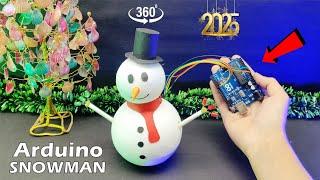 How To Make Arduino Snowman || Snowman|| School Project #arduino #electronicproject #arduinoproject