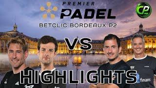 MOMO & RUIZ VS LAMPERTI & BELLUATI - R16 Premier Padel BETCLIC BORDEAUX P2 - HIGHLIGHTS