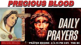 PRECIOUS BLOOD DAILY PRAYER LIVESTREAM