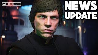 NEWS UPDATE: Luke BUFF, Non-Canon Hero Skins + Big Lightsaber Changes! Star Wars Battlefront 2