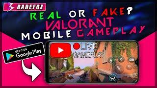 VALORANT MOBILE GAMEPLAY LEAKED! | FAKE OR REAL?