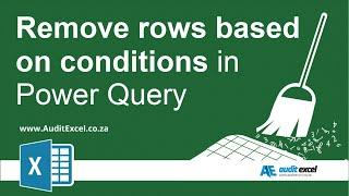 Remove rows based on condition in Excel's Power Query