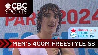 Alberta's Reid Maxwell swims to Canadian record in the men's S8 400m freestyle | CBC Sports