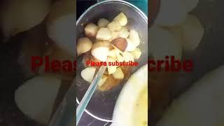 making alu dum  for Fun full video visit to my channel.....