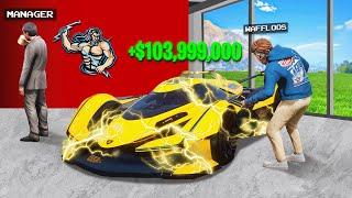 Stealing Every GOD Car From DEALERSHIP In GTA 5