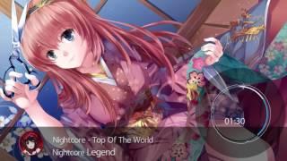 [Nightcore]  Top Of The World