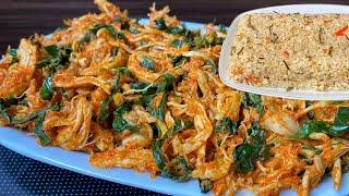 Recipe for Shredded Basil Chicken and Savory Rice