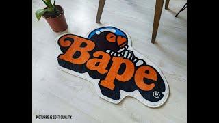 Baby Bape Rug - a Bathing Bape Carpet - Street Fashion - Hypebeast