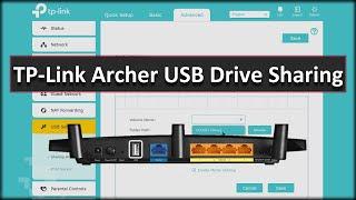 TP-Link Archer USB Sharing and Security Settings (USB SHARE)