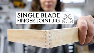 How to Make Finger Joints on the Table Saw // Box Joint // Joinery // Woodworking How To
