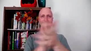 bald head man clapping for 13 seconds straight