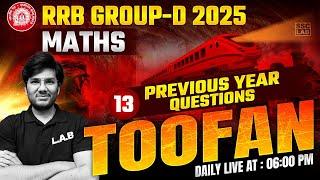 RRB Group D 2025 | Railway Group D Maths Classes 2025 | Group D Maths by Utkarsh Sir