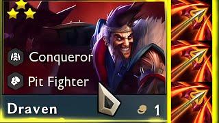 3x Hurricane Draven ⭐⭐⭐ 3 Star | ft. HyperVelocity | TFT SET 13