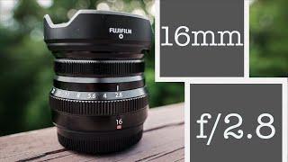 Fujifilm XF 16mm f/2.8- A VERY Pleasant Surprise!