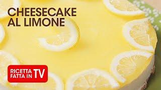Come preparare la CHEESECAKE AL LIMONE di Benedetta Rossi - Ricetta TV Fatto in Casa per Voi