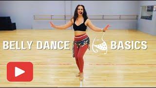 Belly Dance Basics: 4 Moves 1 Combination for Beginners | Belly Motions with Portia #bellydance